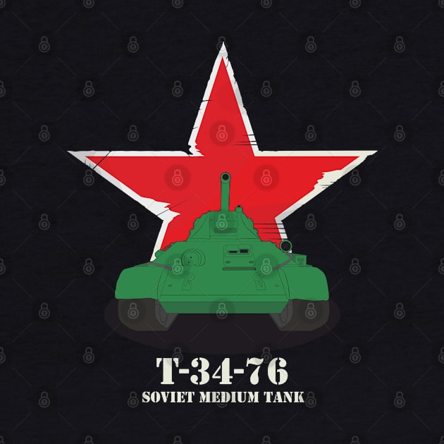 T-34-76 is an early version of the famous tank by FAawRay